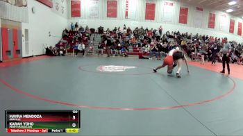 120 lbs Cons. Round 1 - Karah Yoho, Perry (Massillon) vs Mayra Mendoza, Orrville