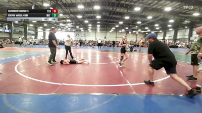 80 lbs Rr Rnd 2 - Hunter Bosco, Titan Forge - MS vs Evan Wellner, Mat Warriors Green MS - MS