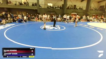 138 lbs Champ. Round 2 - Elijah Romero, WA vs Zachary Baker, WA