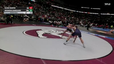 150-2A Semifinal - Bronson Damgaard, Fowler vs Elijah Martin, Dayspring Christian Academy