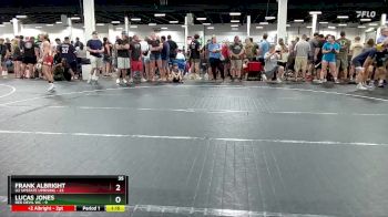 100 lbs Round 1 (6 Team) - Frank Albright, U2 Upstate Uprising vs Lucas Jones, Red Devil WC