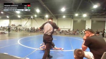 58 lbs Round Of 16 - Frankie Carrasco, Tucson Cyclones vs Declan Espinosa, Rough House