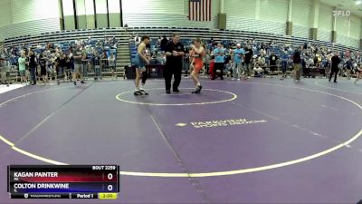 106 lbs Champ. Round 2 - Kagan Painter, PA vs Colton Drinkwine, IL