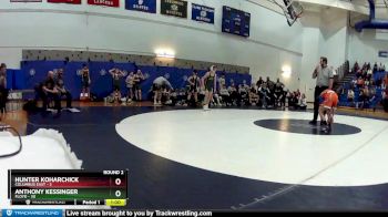 117 lbs Round 2 (4 Team) - Hunter Koharchick, Columbus East vs Anthony Kessinger, Floyd