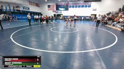 175 lbs 1st Place Match - Kelten Crow, Sheridan vs Brody Sorensen, Thermopolis