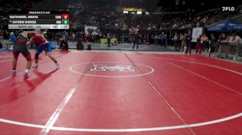 138 lbs Champ. Round 2 - Jayden Dodge, Nampa vs Nathaniel Anaya, Canyon Ridge