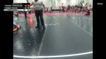 90 lbs Cons. Round 1 - Rowan **Taylor, Rabbit Wrestling Club vs Michael **Franceschini, SLATE WRESTLING ACADEMY