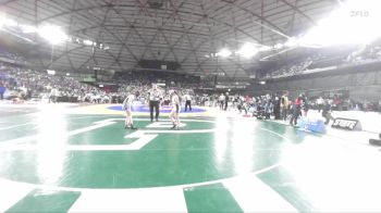 Girls 3A 110 lbs 7th Place Match - Rylee Brice, Kelso (Girls) vs Hailey Richmond, Sedro-Woolley (Girls)