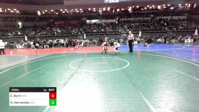 105 lbs Consi Of 8 #1 - Christian Byrd, Marlton vs Noah Hernandez, Buxton (NJ)