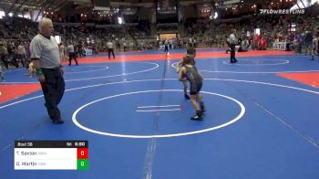 46 lbs Prelims - Tucker Sexton, Berryhill Wrestling vs Oxley Martin, Ironman Wrestling