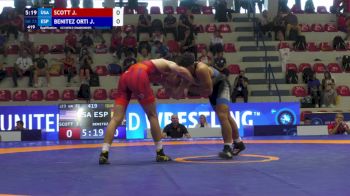 72 kg Qualif. - Justus Rian Scott, United States vs Junior Gustavo Benitez Ortiz, Spain