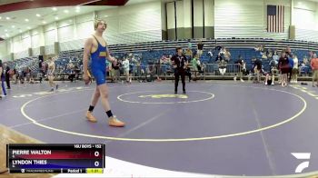 152 lbs Cons. Round 5 - Pierre Walton, IL vs Lyndon Thies, IL