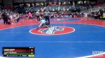 6A-106 lbs Champ. Round 1 - Jason Dixon, Lakeside (Evans) vs Santi Skurzak, Pope