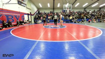 190 lbs Rr Rnd 1 - Emery Turner, Mcalester HS vs Trinity Hughes, Broken Arrow Girls