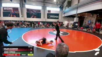 72 lbs Quarterfinal - Dylan O`Connor, Cardinal Wrestling Club vs Aiden Vargas, Maverick Elite Wrestling Club