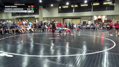 126 lbs Round 3 (6 Team) - Shade Harrell, Team Arkansas vs Cameron Underwood, Blackman WC