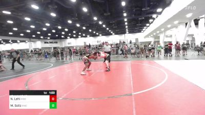 156 lbs Consi Of 8 #2 - Nikyah Lehi, Hidden Springs Wolves vs Mario Soliz, Aniciete TC
