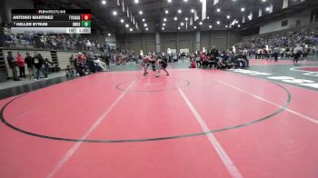 138 lbs Champ. Round 1 - Keller Byrum, Bentonville West vs Antonio Martinez, Fort Osage