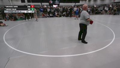 144 lbs Champ. Rd Of 16 - Michael Saba, Black Fox Wrestling Academy vs Brody Palm, Cornhusker Wrestling Club