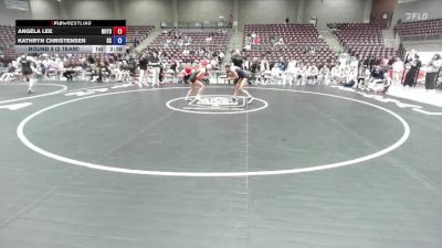110 lbs Round 3 (3 Team) - Angela Lee, Northern Oklahoma College- Tonkawa vs Kathryn Christensen, Snow