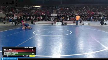 114G Champ. Round 3 - De Ci Aye, New Plymouth Girls vs Kylie Whitaker, Walla Walla Girls