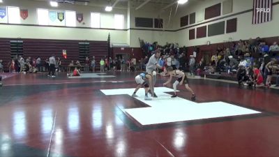 J-9 lbs Semifinal - Cameron Hookom, Indee Mat Club vs Aksel Wenger, THWC