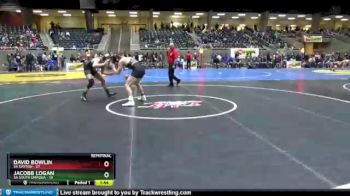 182 lbs Semis (4 Team) - Jacobb Logan, 3A South Umpqua vs David Bowlin, 3A Dayton