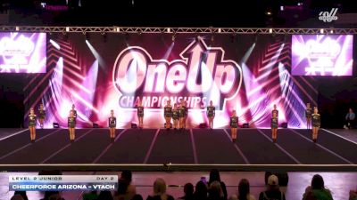 CheerForce Arizona - VTACH [2026 L2 Junior Day 2] 2026 One Up Arizona Nationals