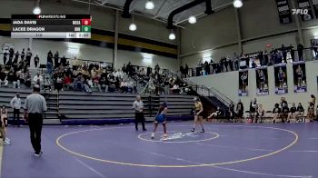 110 lbs Placement Matches (8 Team) - Lacee Dragon, Richmond Hill HS vs Jada Davis, McEachern