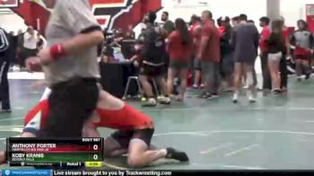 160 lbs 5th Place Match - Koby Kranis, Beverly Hills vs Anthony Porter, Martin Luther King Jr