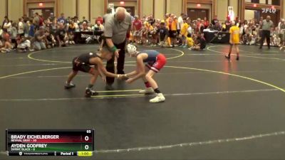 65 lbs Round 3 (6 Team) - Brady Eichelberger, Revival Gray vs Ayden Godfrey, SVRWC Black