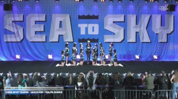 Cheer Sport Sharks - Vancouver - Tealfin Sharks [2026 L1 - U16 - A Day 1] 2026 Sea to Sky International Cheer Championship