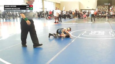 52-B lbs Consi Of 8 #2 - DANIEL DeTore, Bayport-Blue Point vs Connor McCollum, All I See Is Gold Academy
