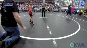 58 lbs Round Of 16 - Rose Reyna, Carl Albert vs Henry Ivey, Cowboy Wrestling Club