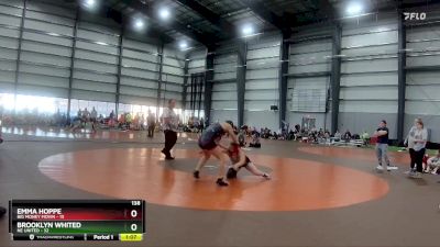 138 lbs Finals (8 Team) - Emma Hoppe, Big Money Movin vs Brooklyn Whited, NE United