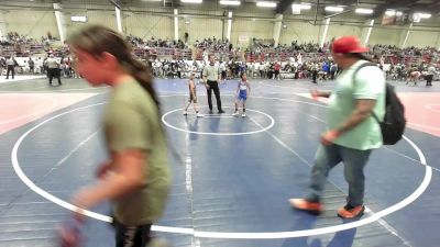 53 lbs Rr Rnd 1 - Thomas Eagle, Fort Hall Legends vs Logan Candelaria, Cornerstone