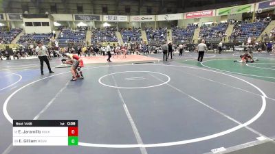 105 lbs Consi Of 16 #1 - Eliseo Jaramillo, Rocky Ford vs Ezra Gilliam, Mountain Valley