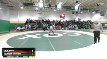 215 lbs Semifinal - Jack Welch, Kempsville vs Aljayden Edwards, First Colonial