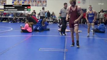 157 lbs Cons. Round 3 - Ty Christensen, Don Bosco vs Tate Woods, North Linn