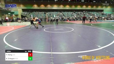 145 lbs Consi Of 64 #2 - Youaya Hang, Live Oak High School vs Aiden Ortegon, Patriot Wrestling Club