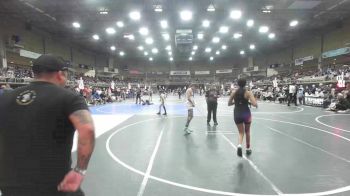 116 lbs Consolation - Kiley Vigil, Mile High WC vs Gabriella Doughty, Gladiator Wrestling Academy