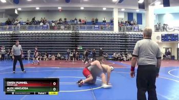 285 lbs Semifinal - Owen Pummel, Indian Lake vs Alex Hinojosa, Defiance