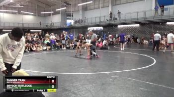 106 lbs 2nd Wrestleback (16 Team) - Tanner Tran, Mid TN Maulers vs Bryson Rutledge, Guerilla WC