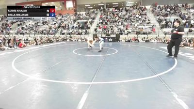 U20 Women - 59F Champ. Round 1 - Aubre Krazer, PA vs Bella Williams, OK