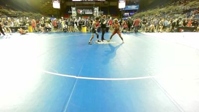 144 lbs Rnd Of 32 - Mikah Labuanan, HI vs Jabari Hinson, IA