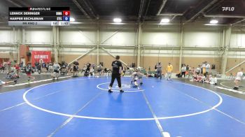 100 lbs Rr Rnd 2 - Lennox Deringer, South Hills Wrestling Academy - BK6E vs Harper Eschleman, Steller Trained Grevious - BK6E