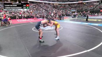 106-5A 5th Place Match - Cameron Vallejos-Meredith, Denver North vs Elijah Van Horn, Cherokee Trail