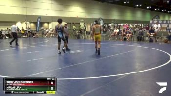 113 lbs Round 3 (6 Team) - Troy Aschbrenner, Alpha Wrestling vs Hruai Lian, Perry Meridian Blue