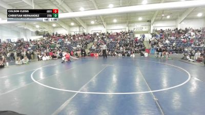 138B lbs Cons. Sub-semis - Christian Hernandez, Syracuse vs Colson Clegg, American Fork