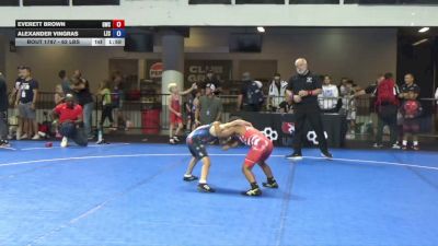 70 lbs Semis - Everett Brown, Groundwork Wrestling Club vs Alexander Vingras, Lake Zurich Cubs